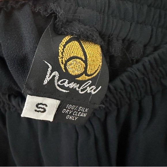 Anne Namba Designs Silk Wide Leg Double Layer Pant 
size small - Picture 9 of 9